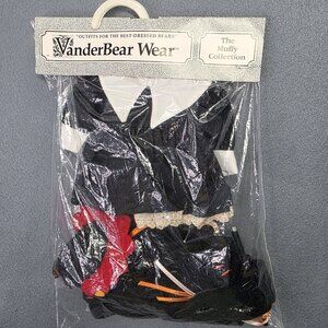 VanderBear Wear Muffy Halloween Black Cat Mask and Thanksgiving Pilgrim Outfits